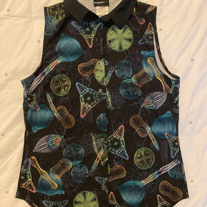 Blackmilk Marine Microbes Business Time Shirt